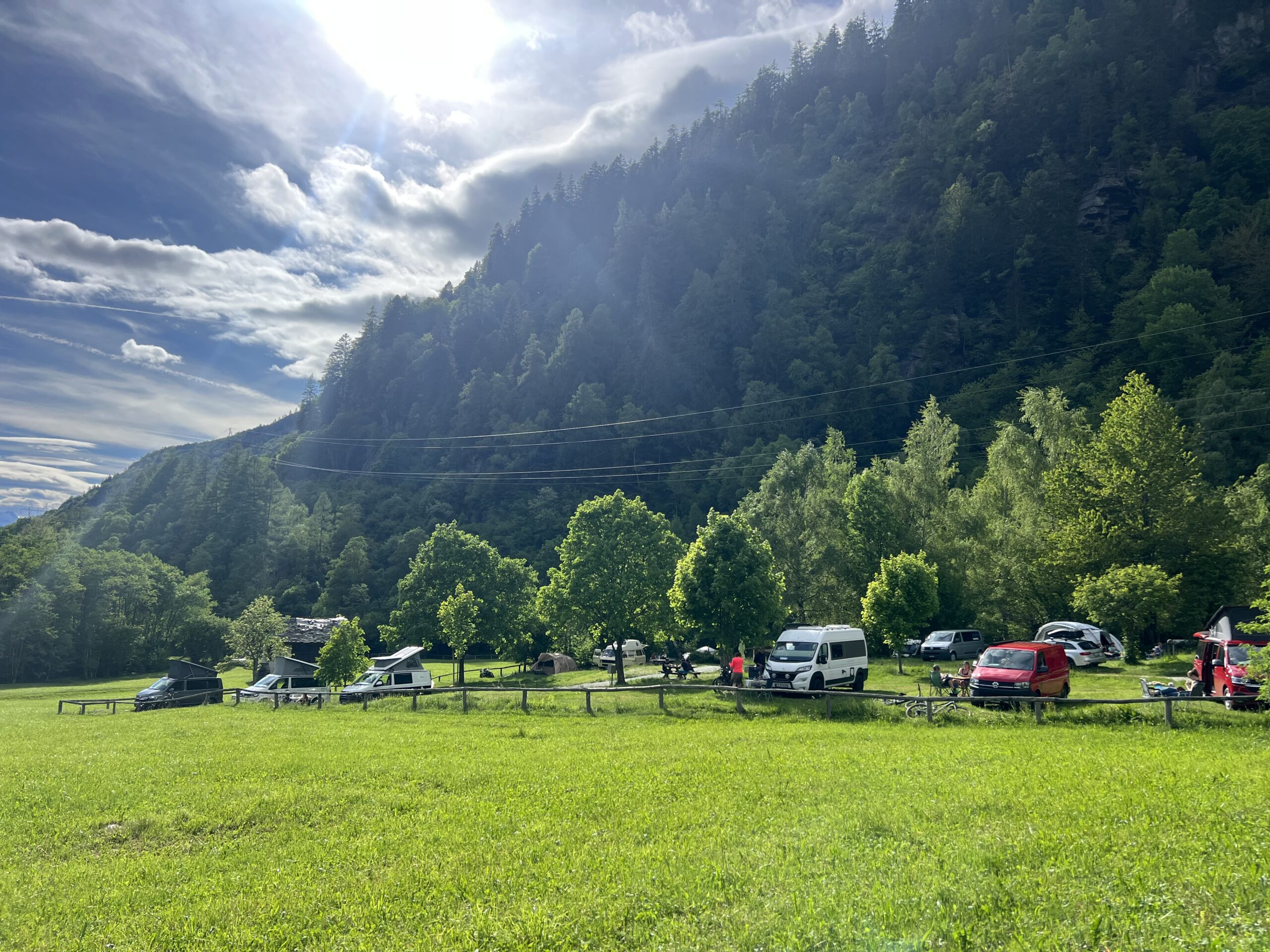 Camping Mulina Stellplätze